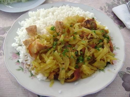 Plato Tipico De Cusco Olluquito Con Charqui